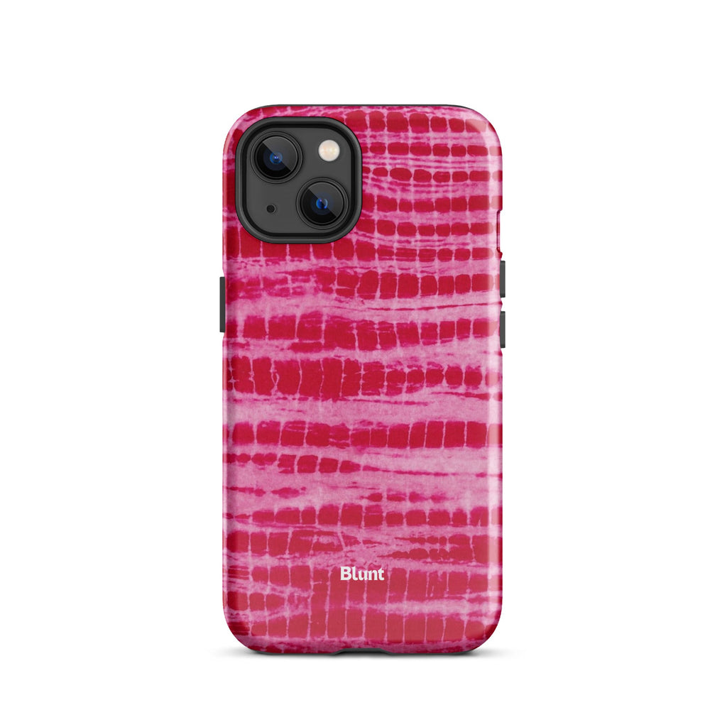 Magenta Tracks iPhone Case
