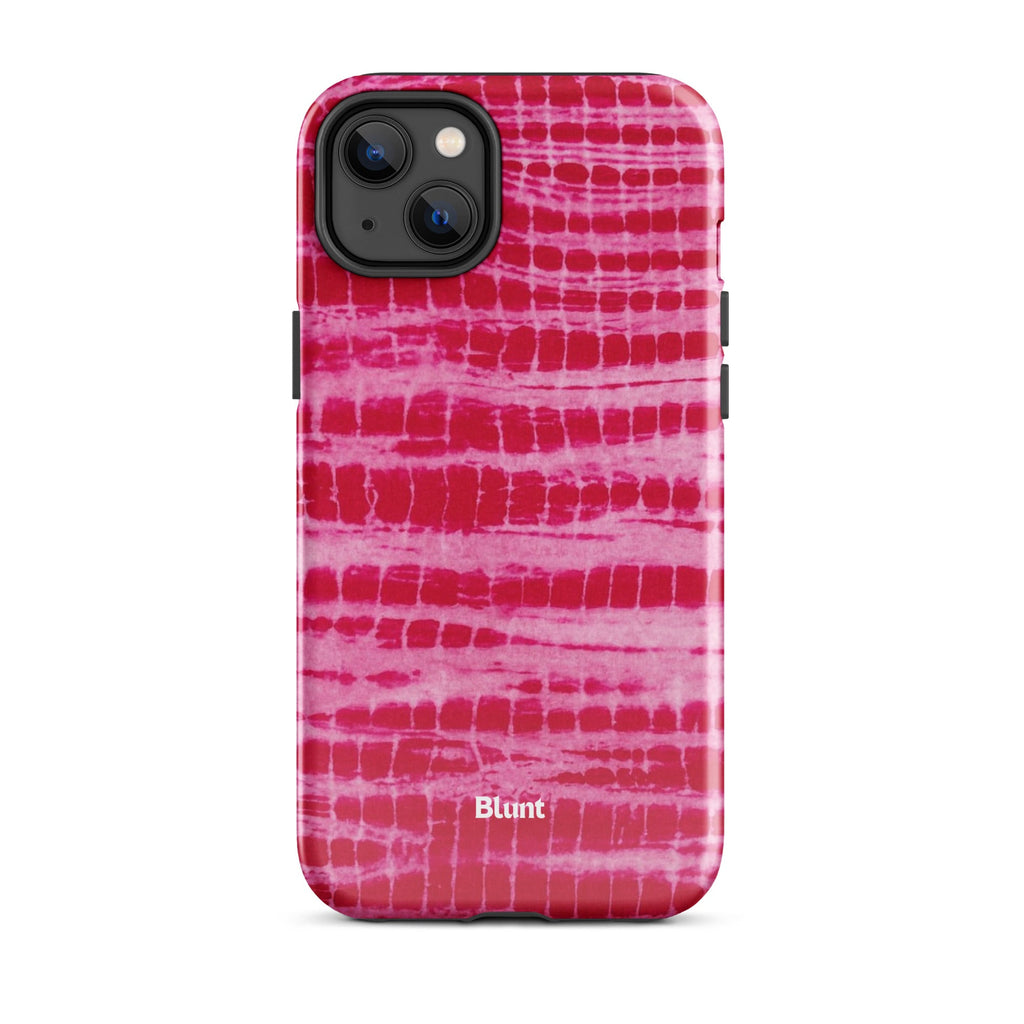 Magenta Tracks iPhone Case
