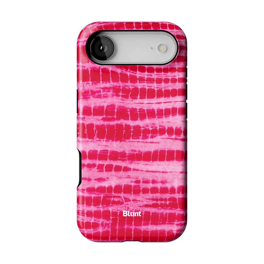 Magenta Tracks iPhone Case