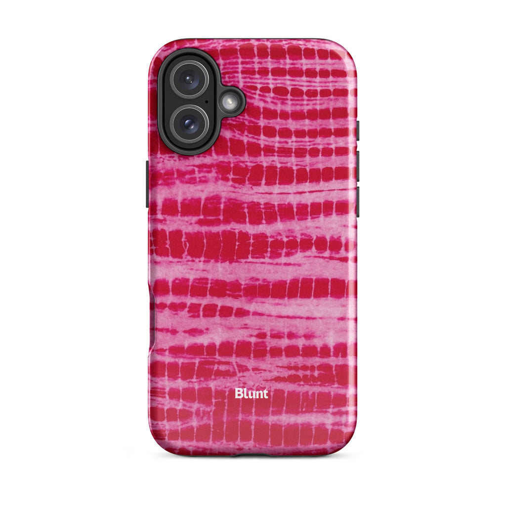 Magenta Tracks iPhone Case