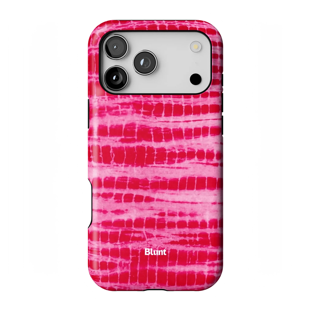 Magenta Tracks iPhone Case