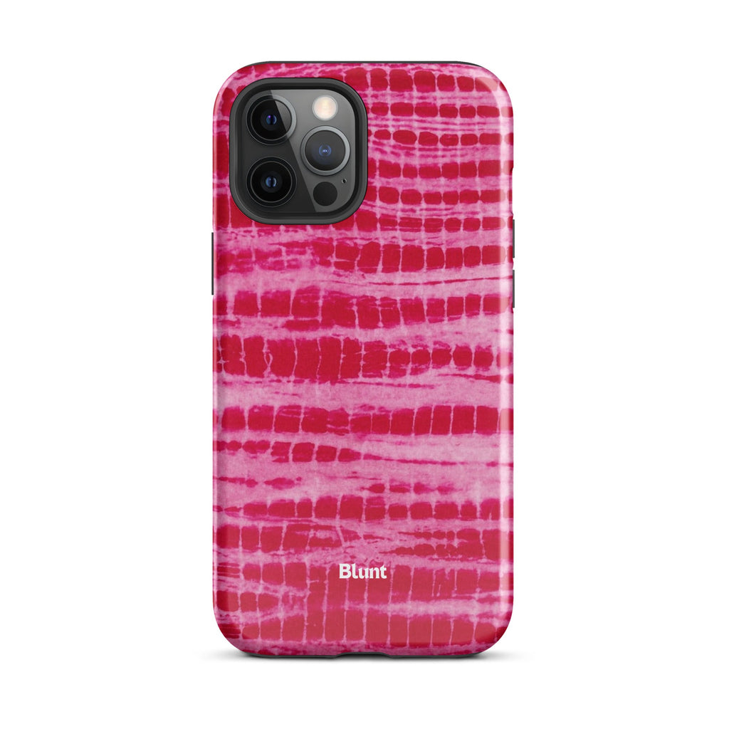 Magenta Tracks iPhone Case