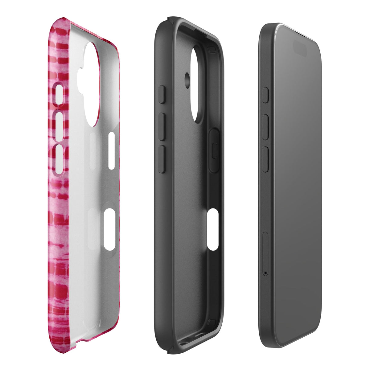 Magenta Tracks iPhone Case