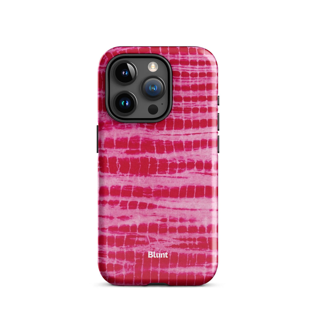 Magenta Tracks iPhone Case