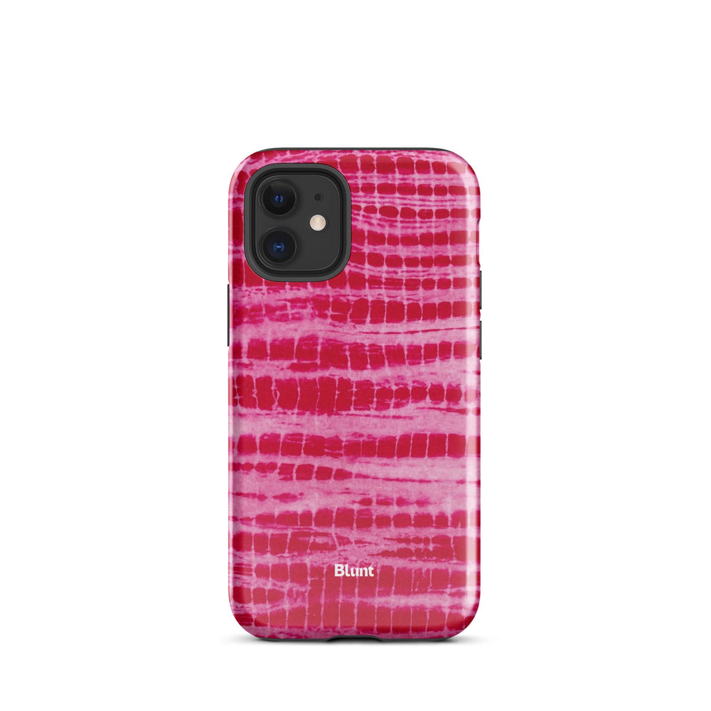 Magenta Tracks iPhone Case
