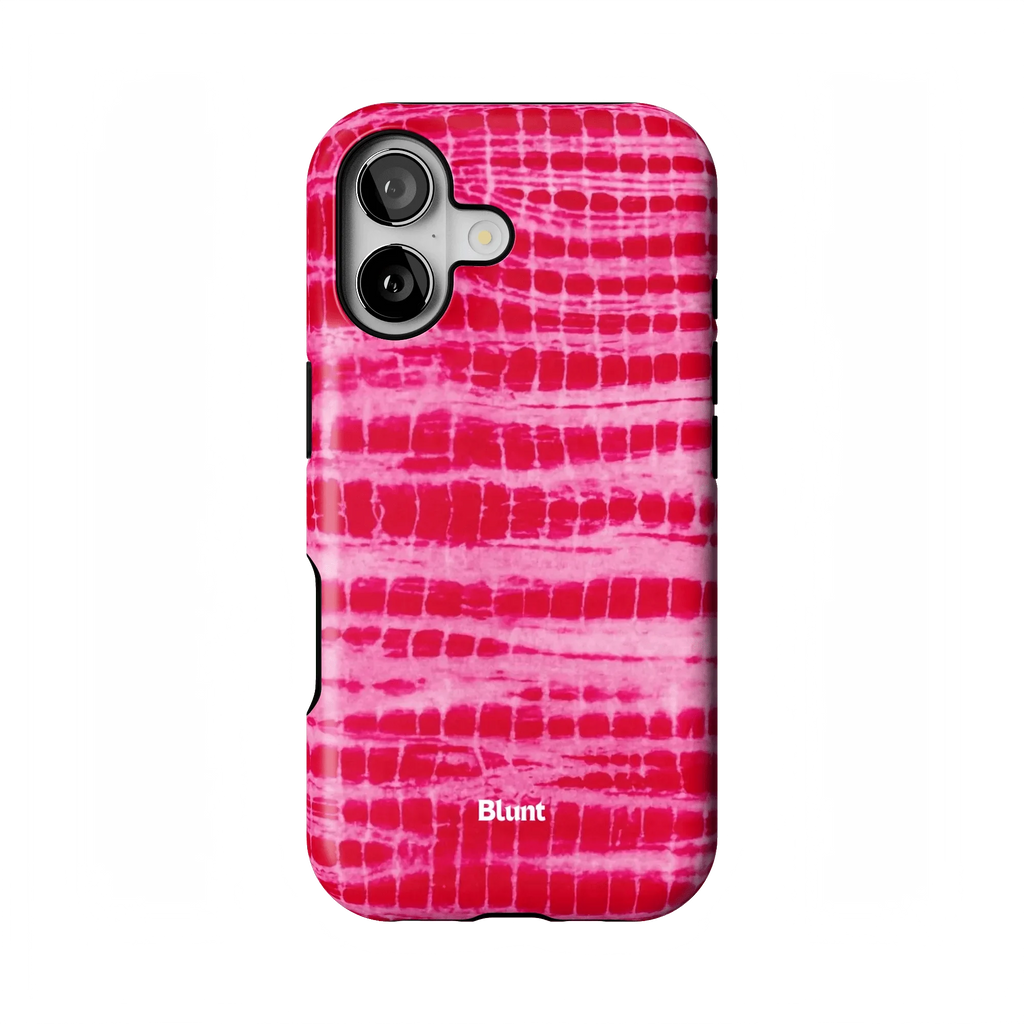 Magenta Tracks iPhone Case