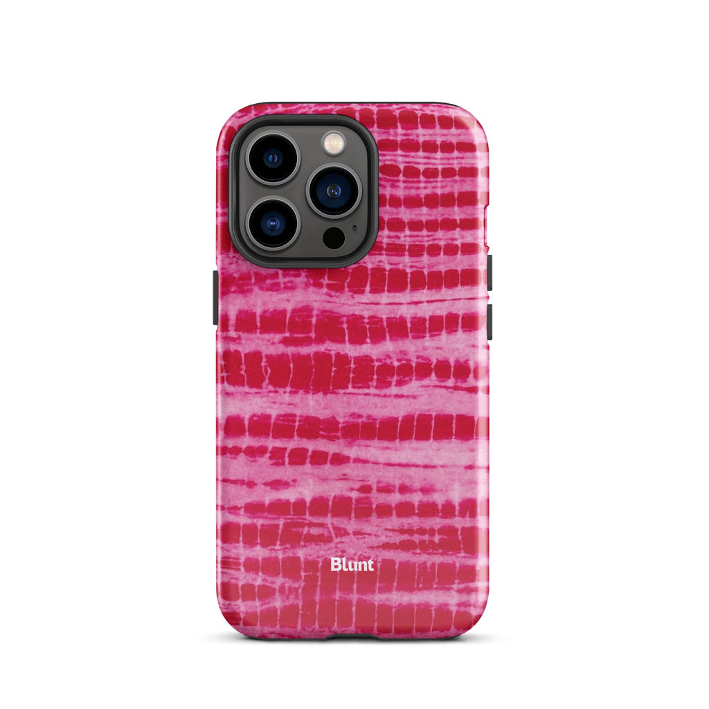 Magenta Tracks iPhone Case