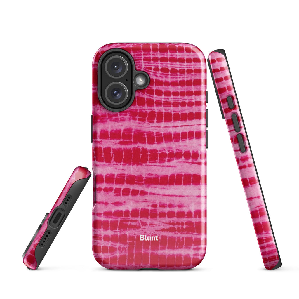 Magenta Tracks iPhone Case