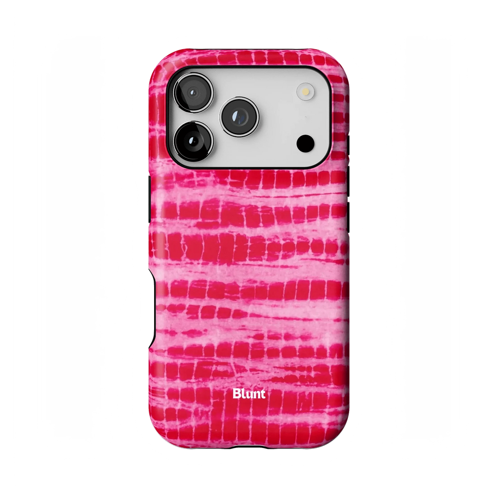 Magenta Tracks iPhone Case