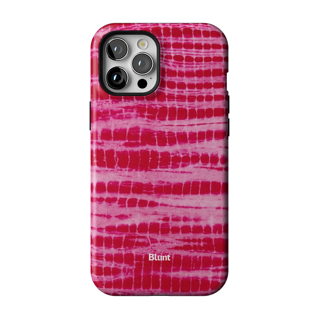Magenta Tracks iPhone Case