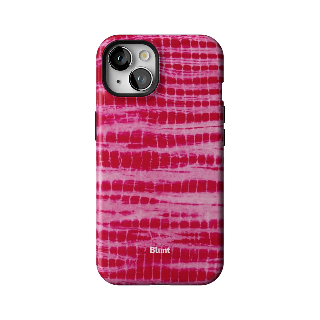 Magenta Tracks iPhone Case