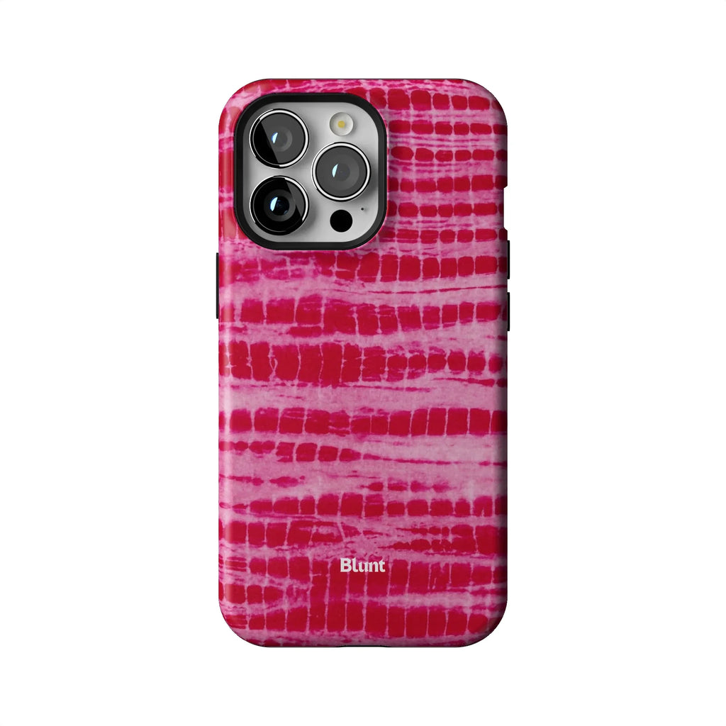 Magenta Tracks iPhone Case