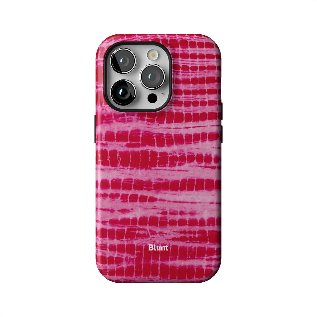 Magenta Tracks iPhone Case