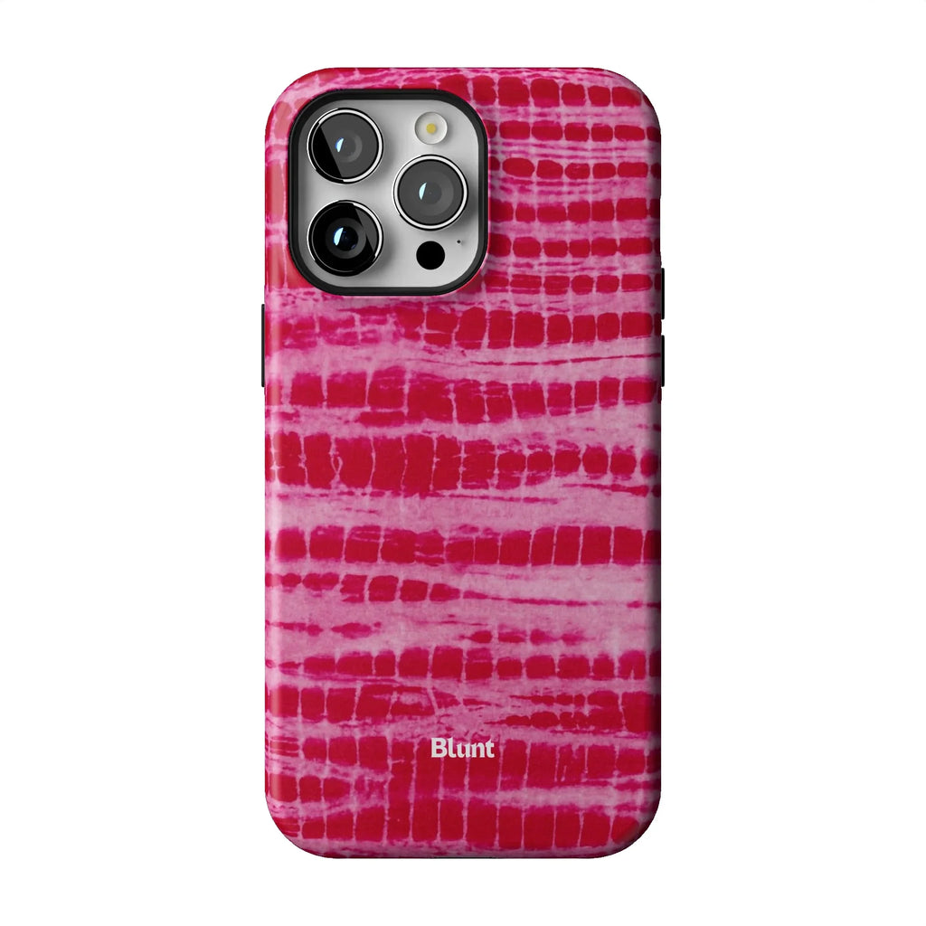 Magenta Tracks iPhone Case