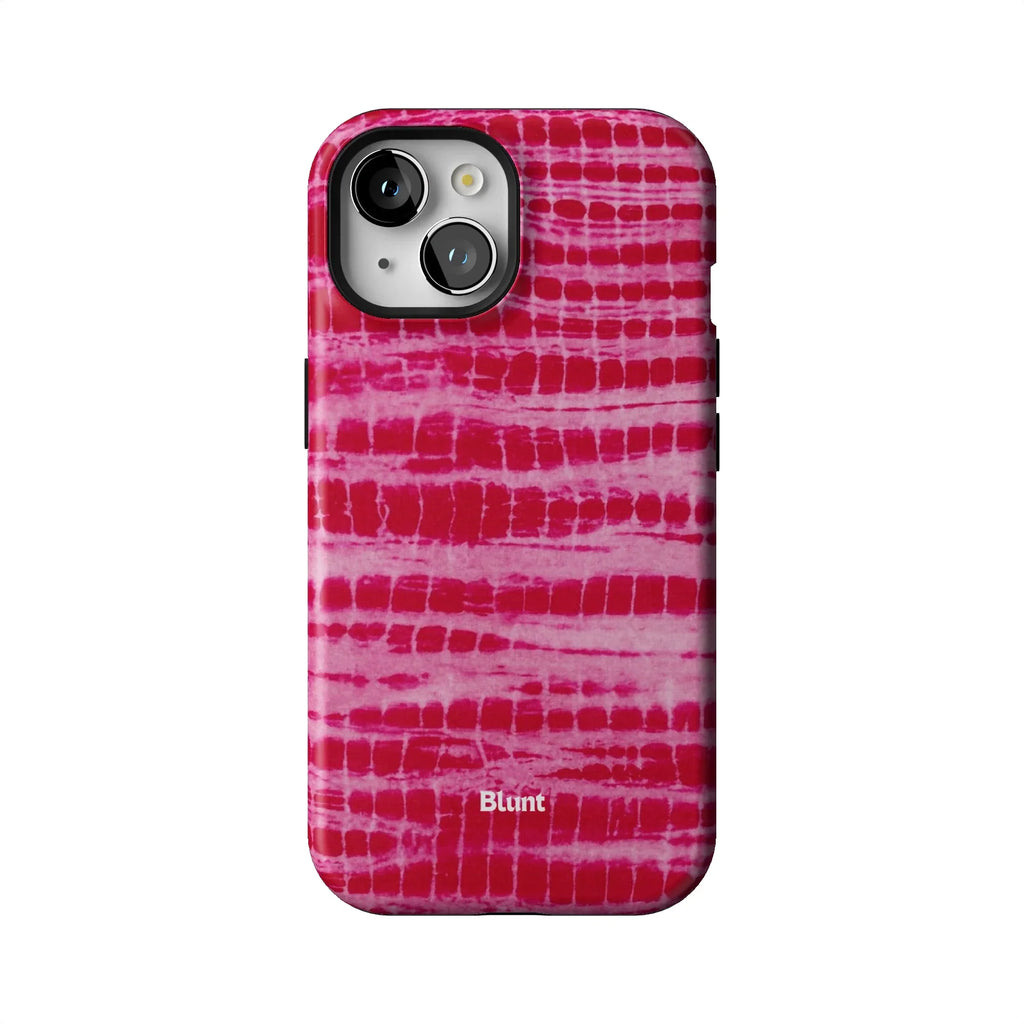 Magenta Tracks iPhone Case