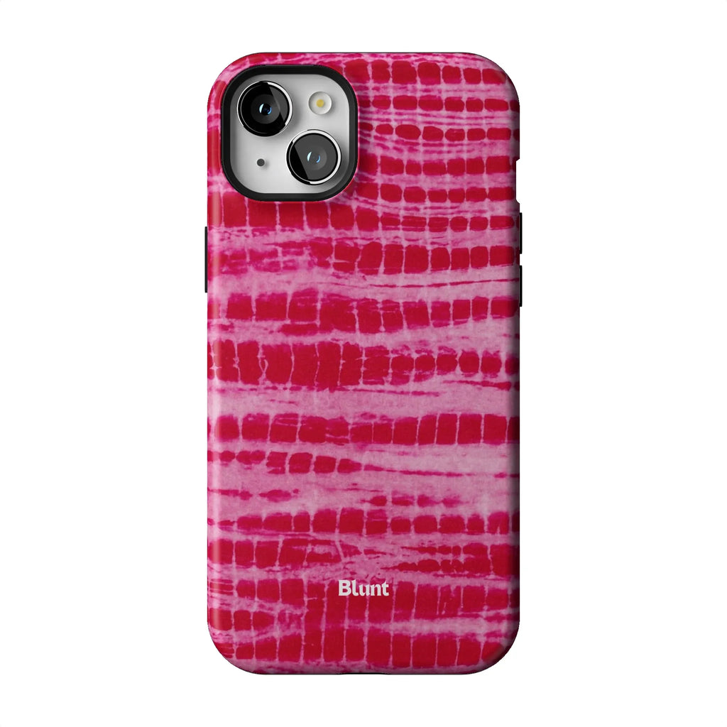 Magenta Tracks iPhone Case