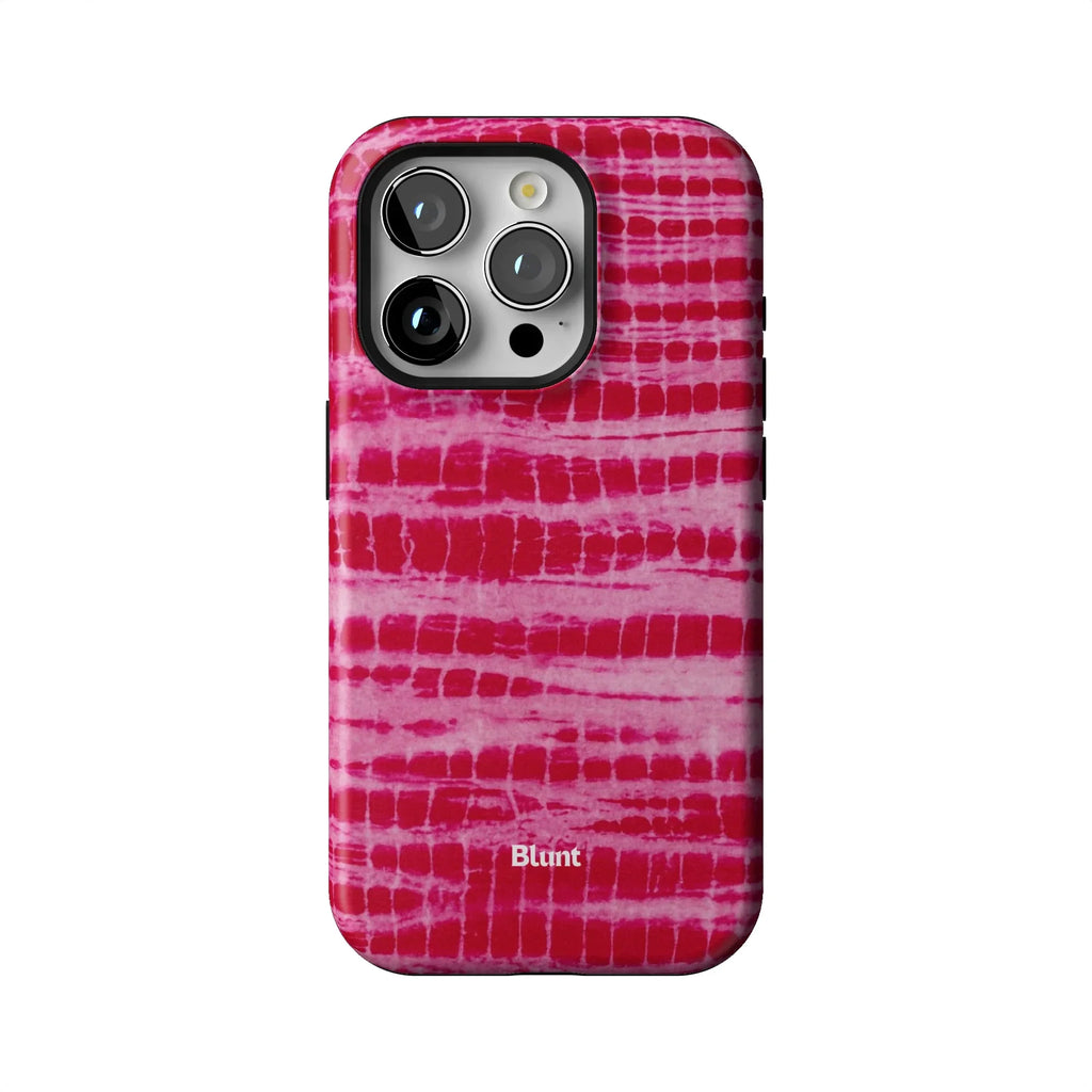 Magenta Tracks iPhone Case