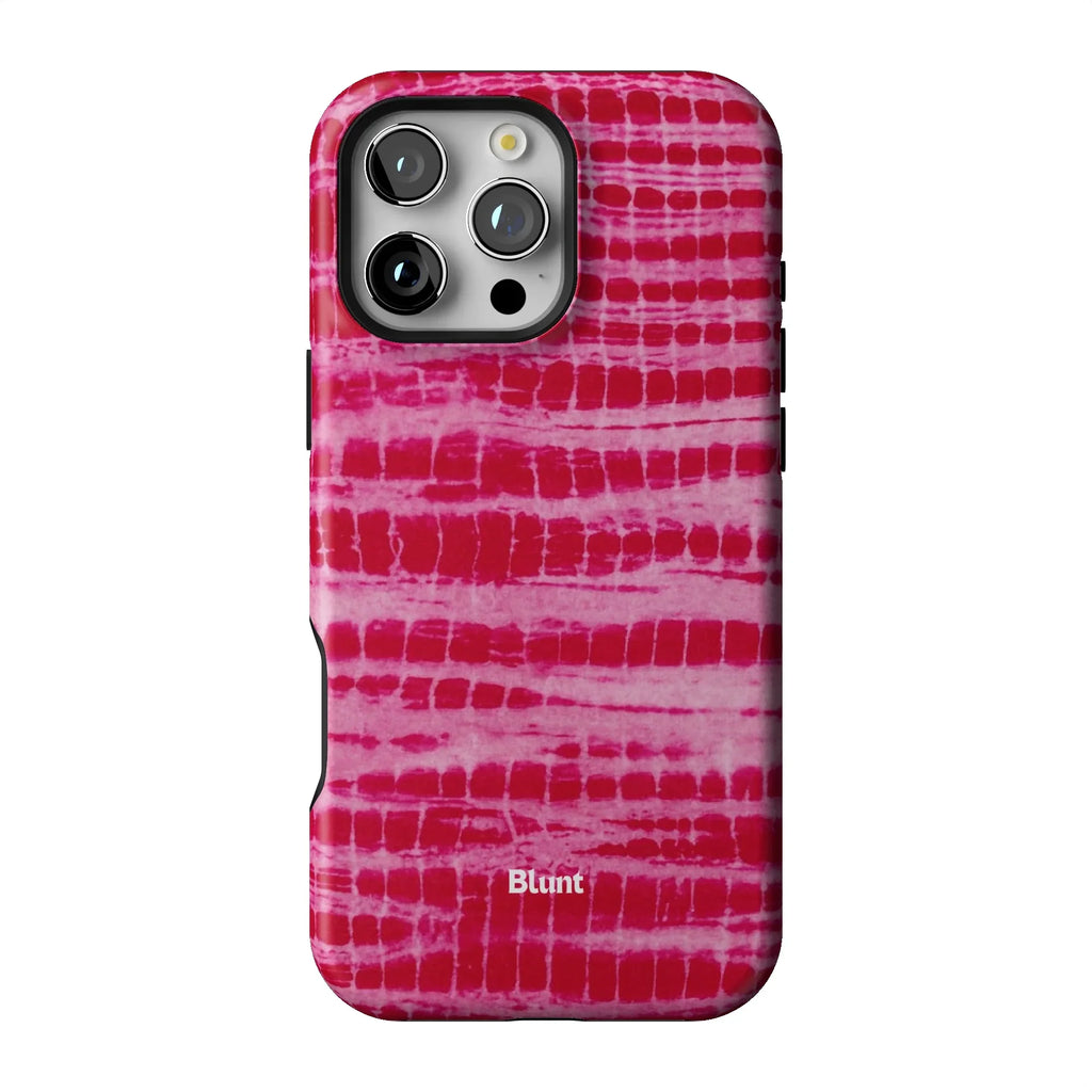 Magenta Tracks iPhone Case
