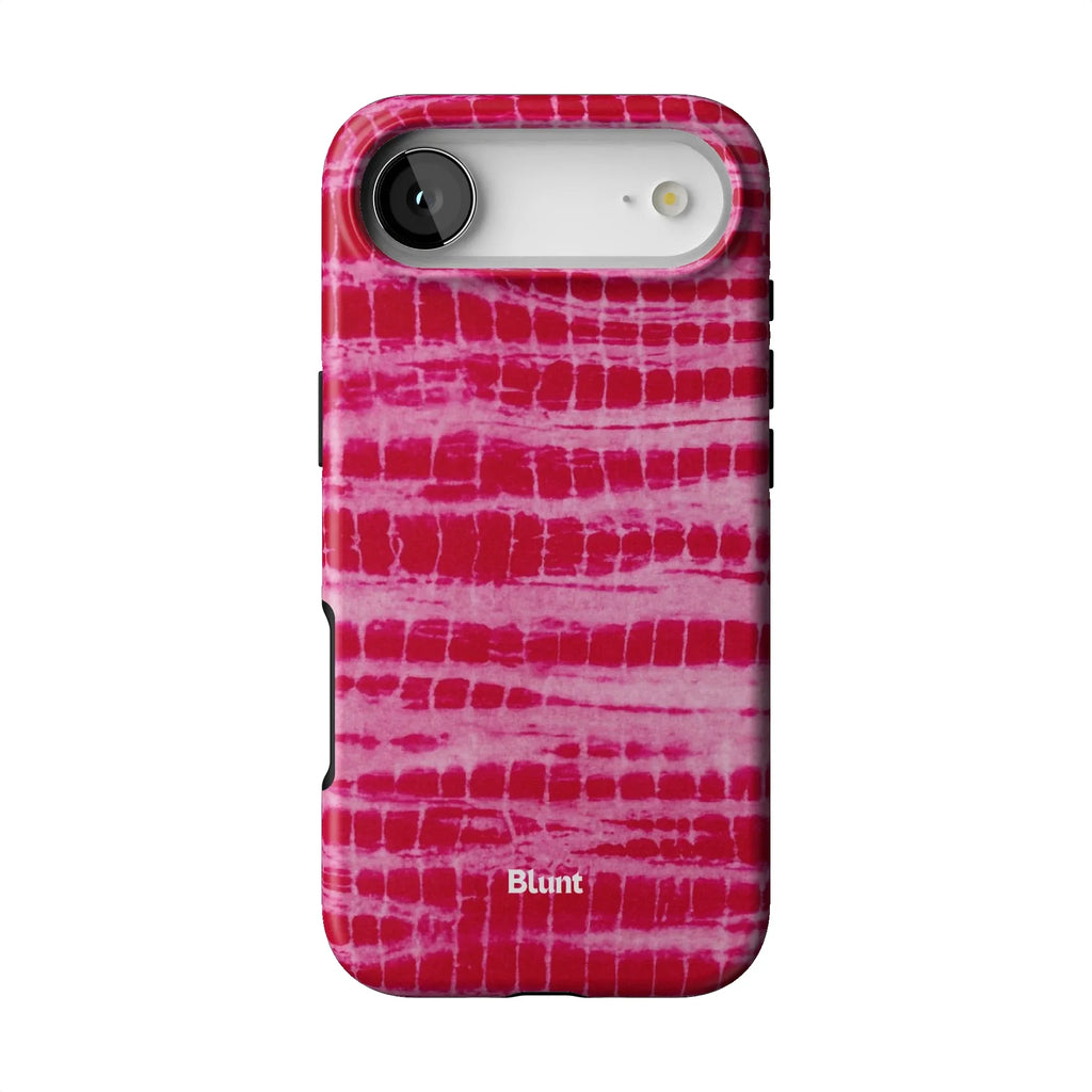 Magenta Tracks iPhone Case