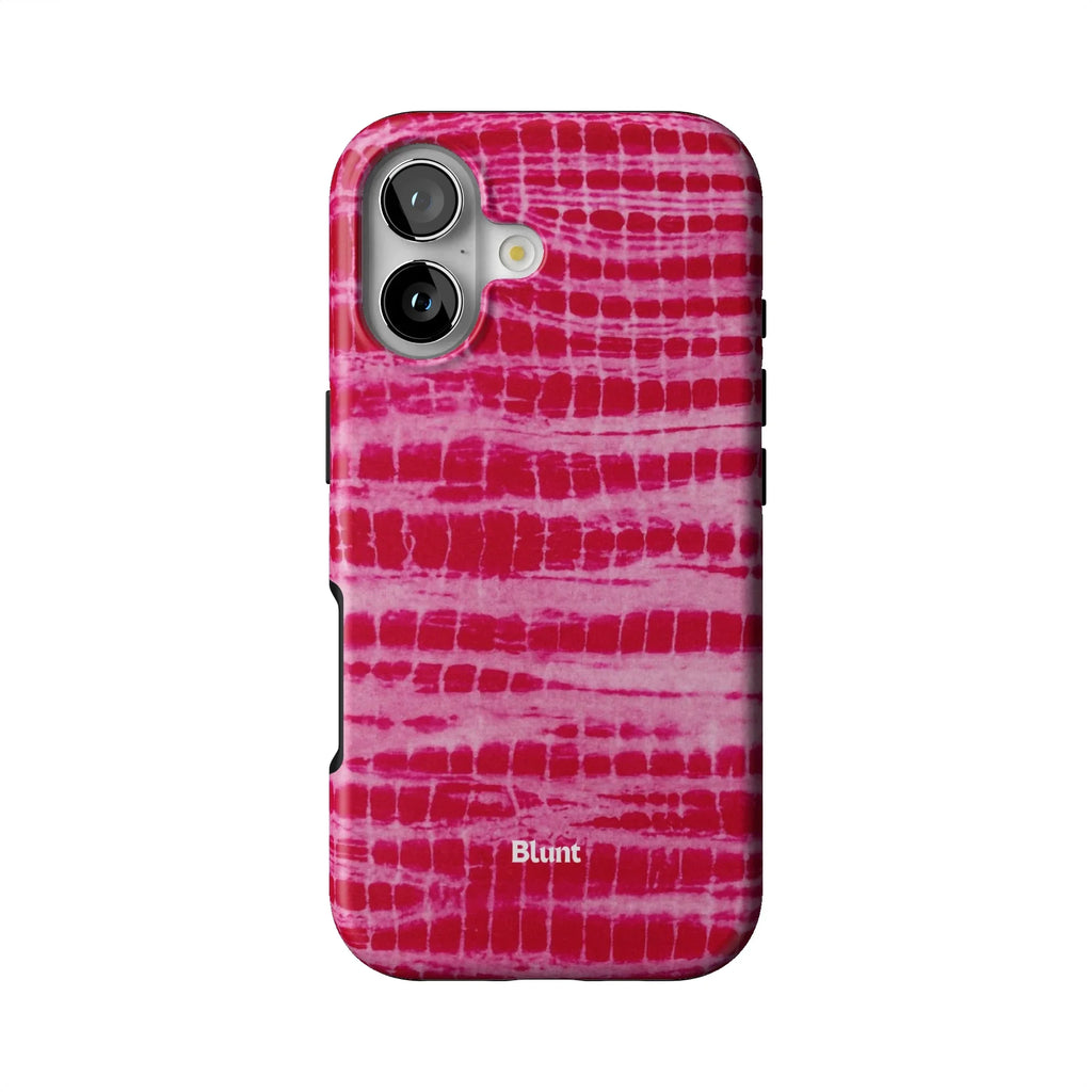 Magenta Tracks iPhone Case