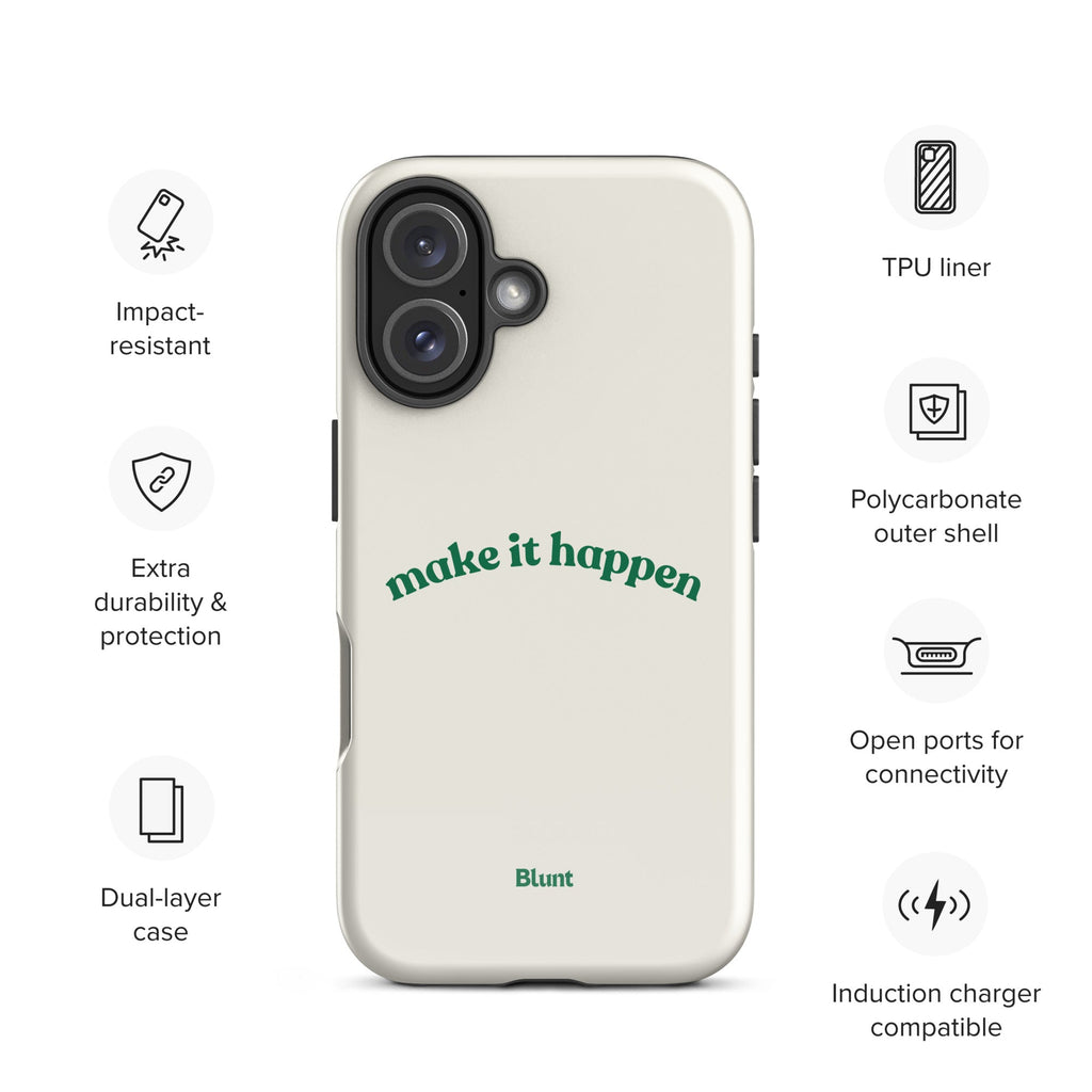 Make it Happen iPhone Case