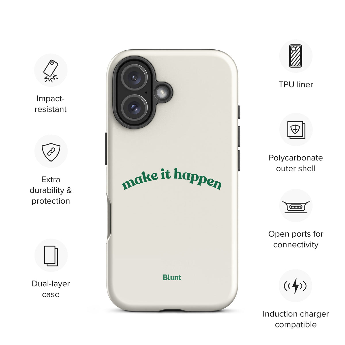 Make it Happen iPhone Case