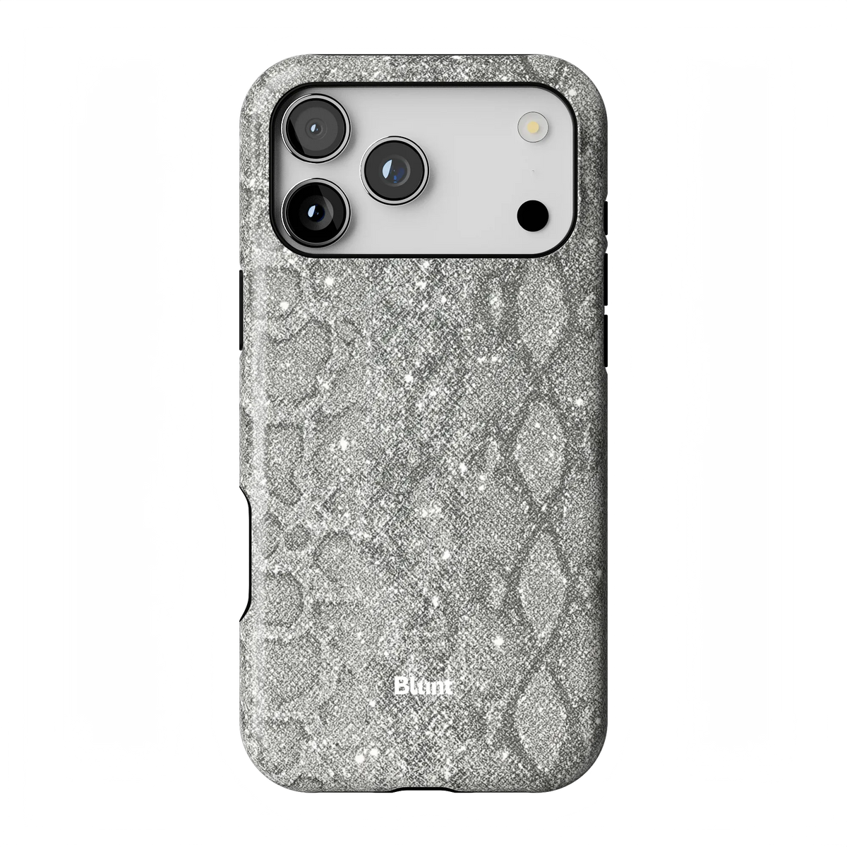 Silver Python iPhone Case