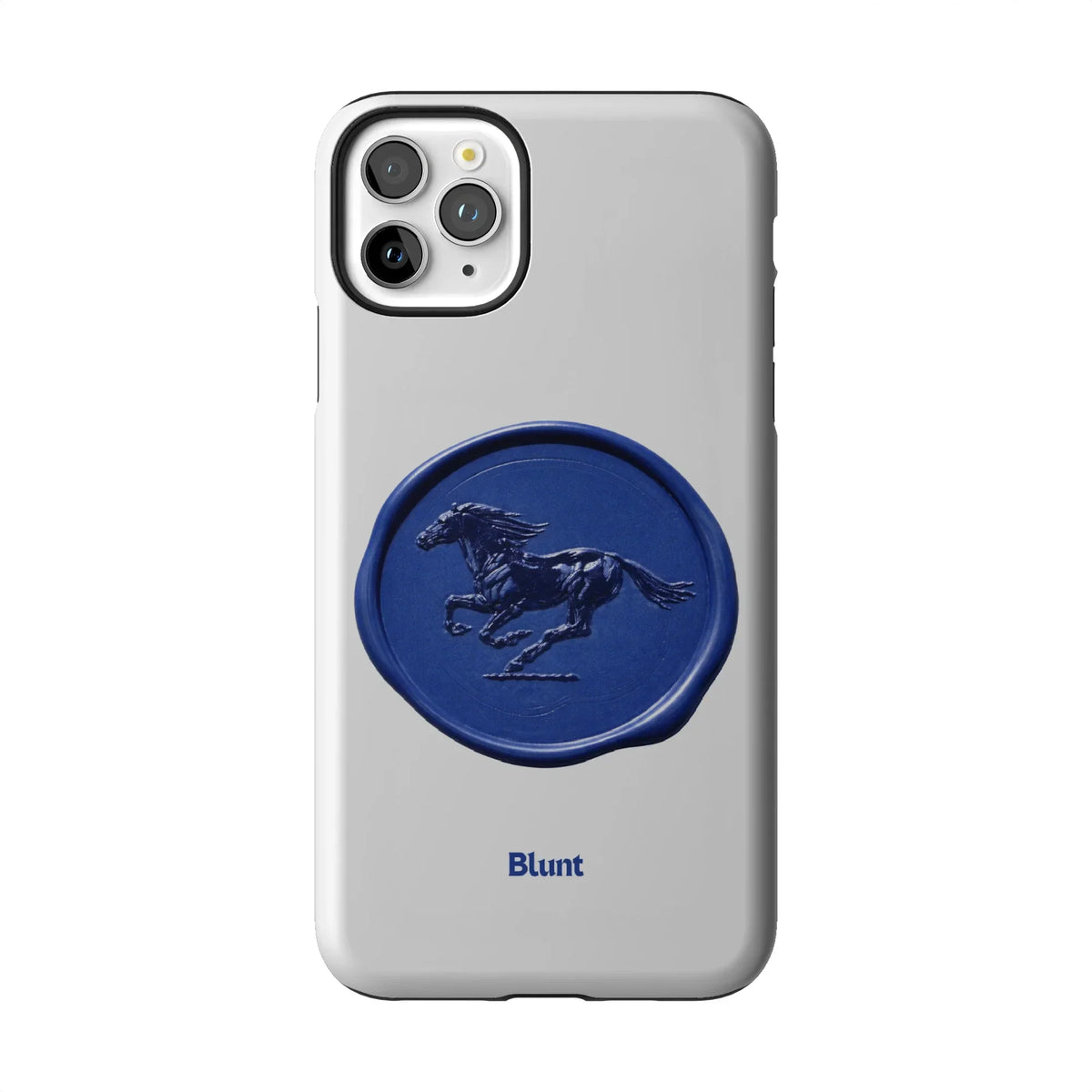 Blue Neigh iPhone Case