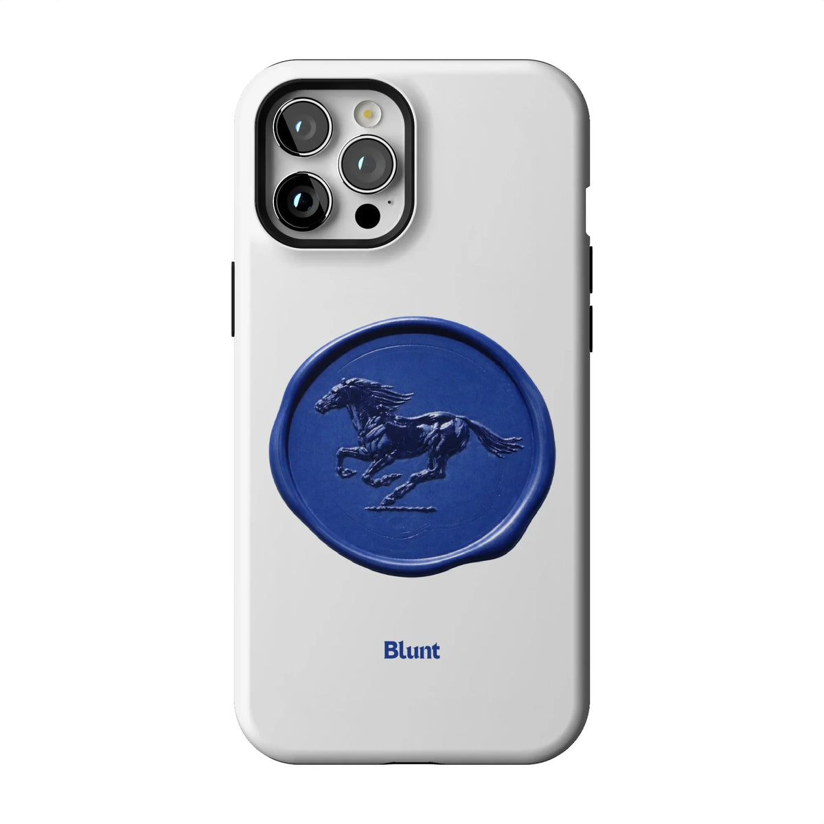 Blue Neigh iPhone Case