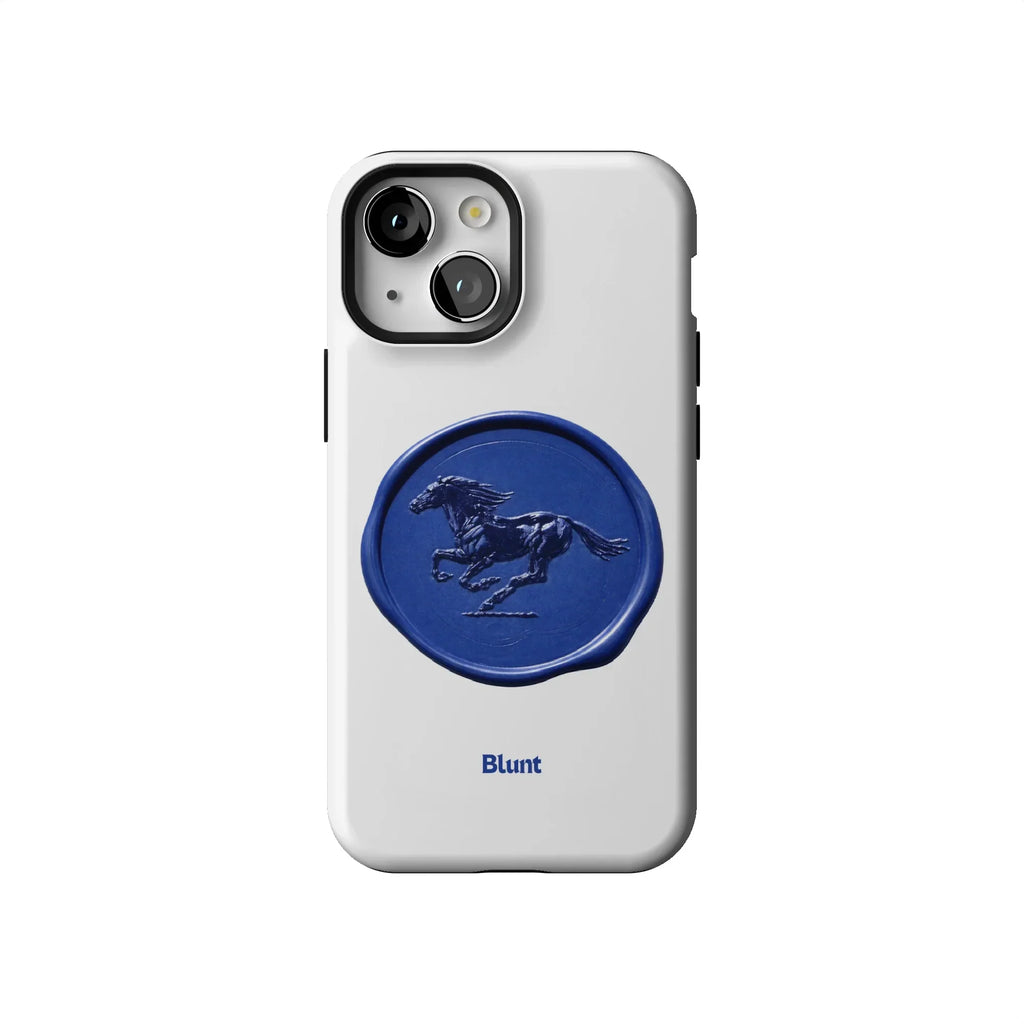 Blue Neigh iPhone Case