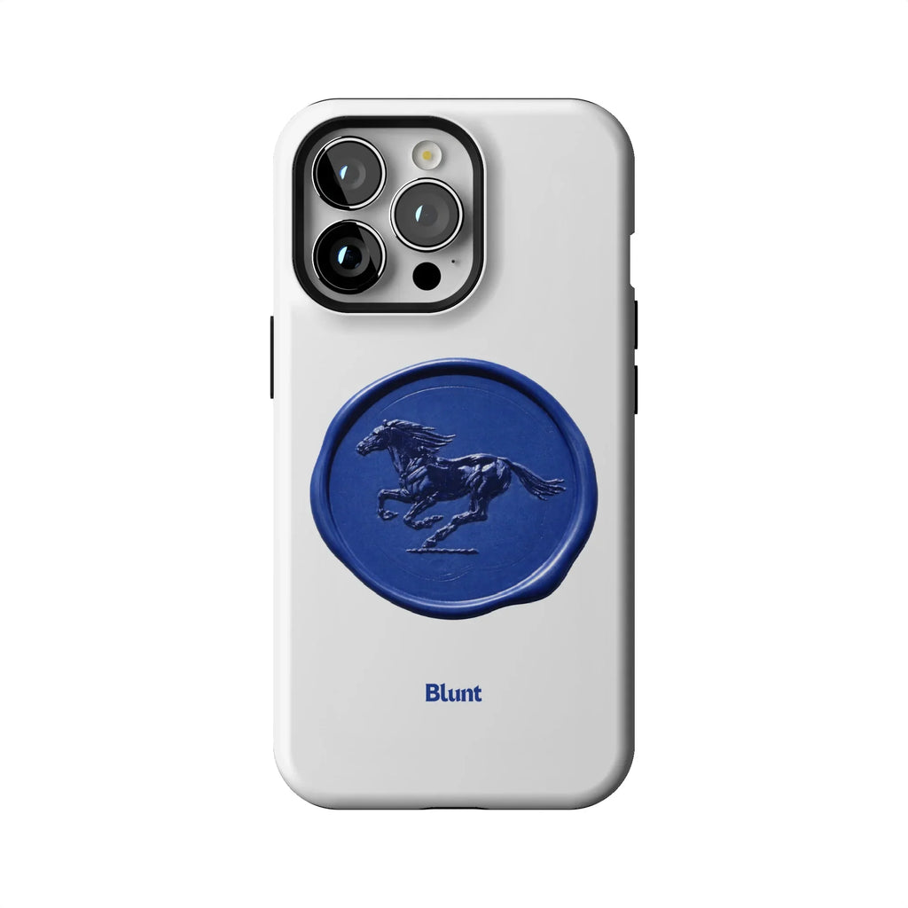Blue Neigh iPhone Case