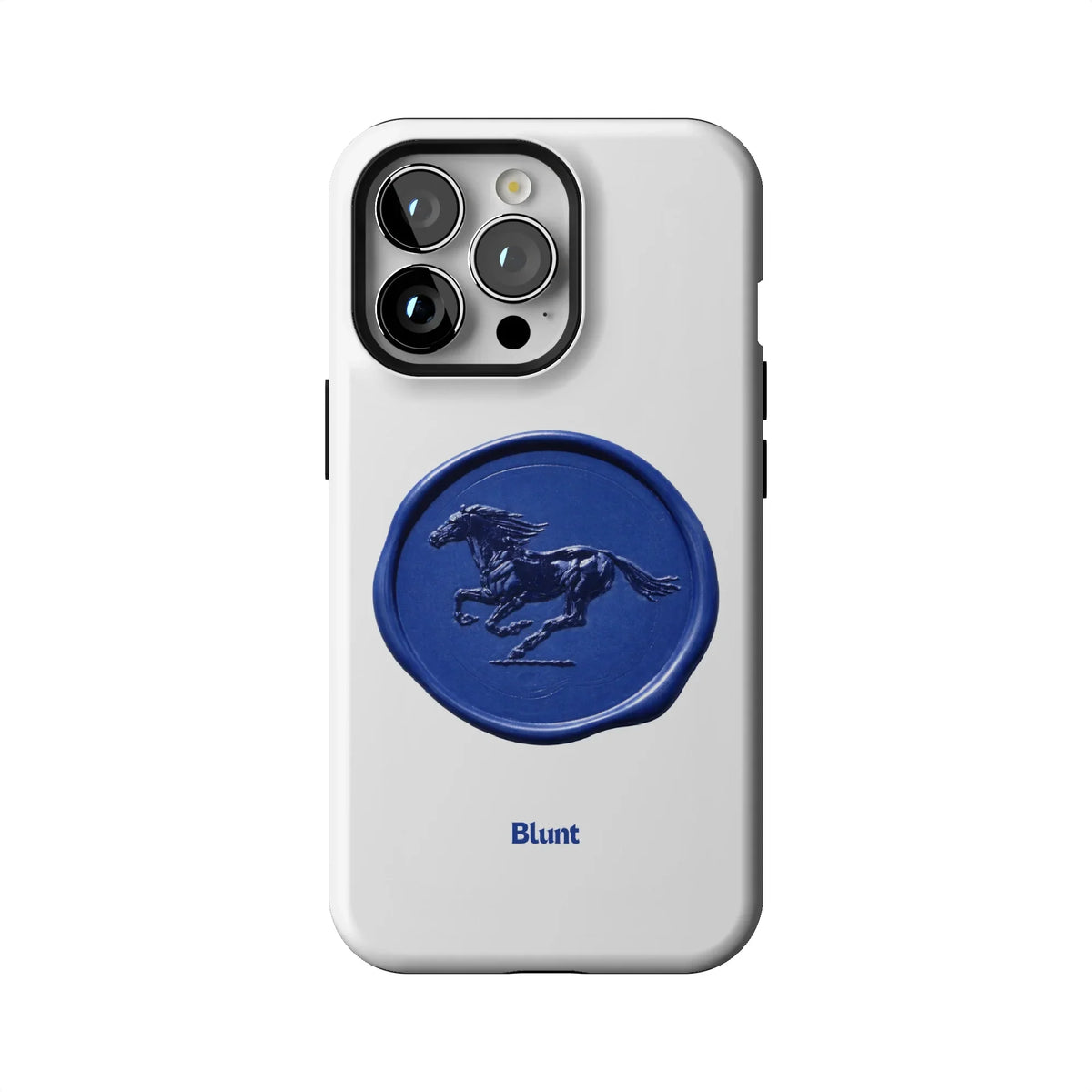 Blue Neigh iPhone Case