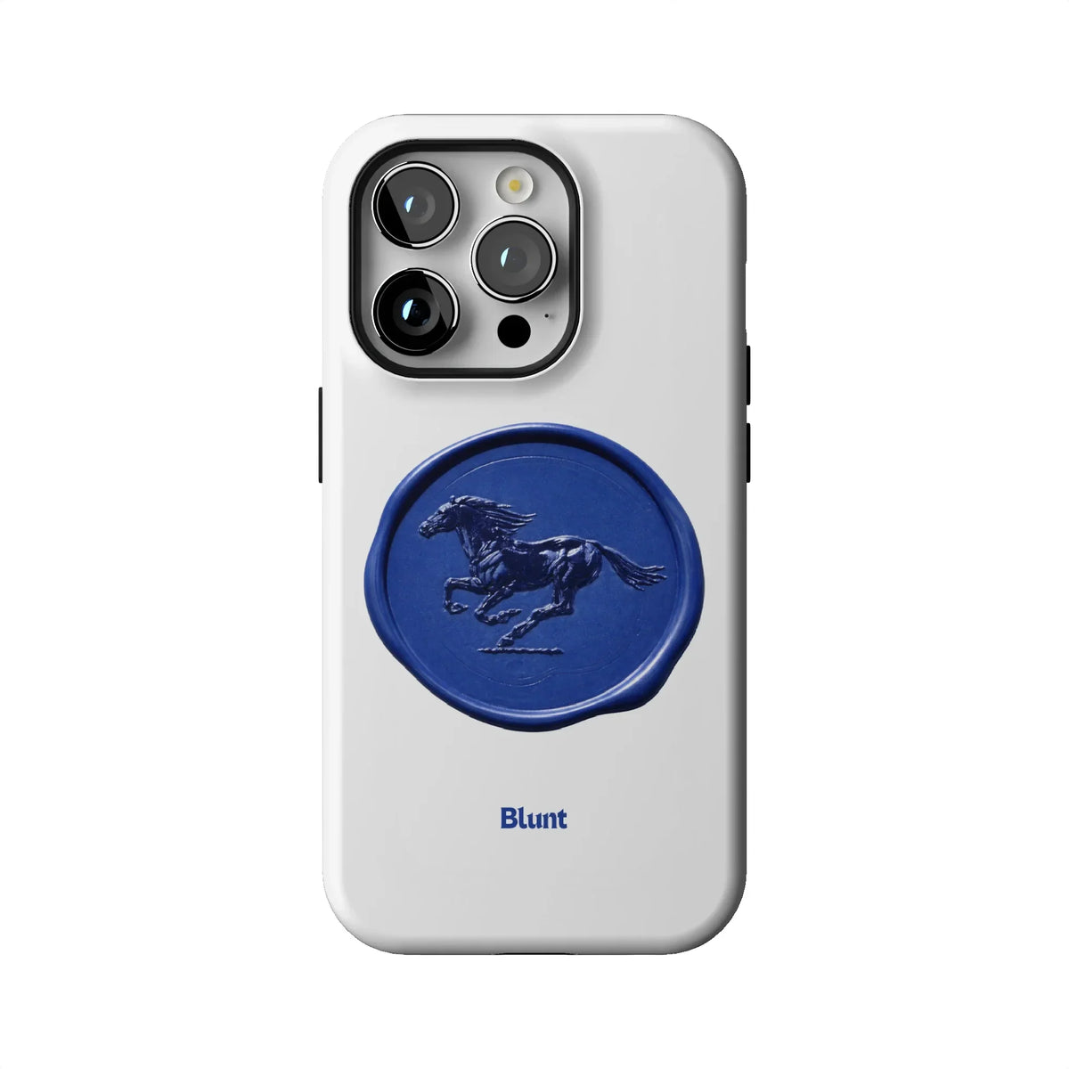 Blue Neigh iPhone Case