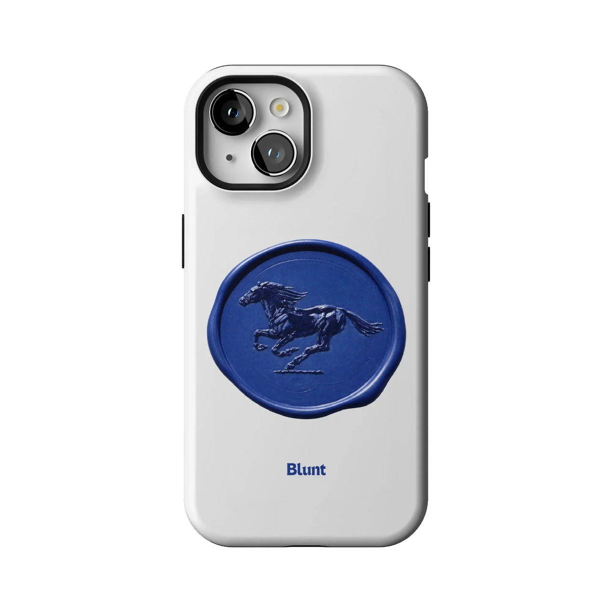Blue Neigh iPhone Case