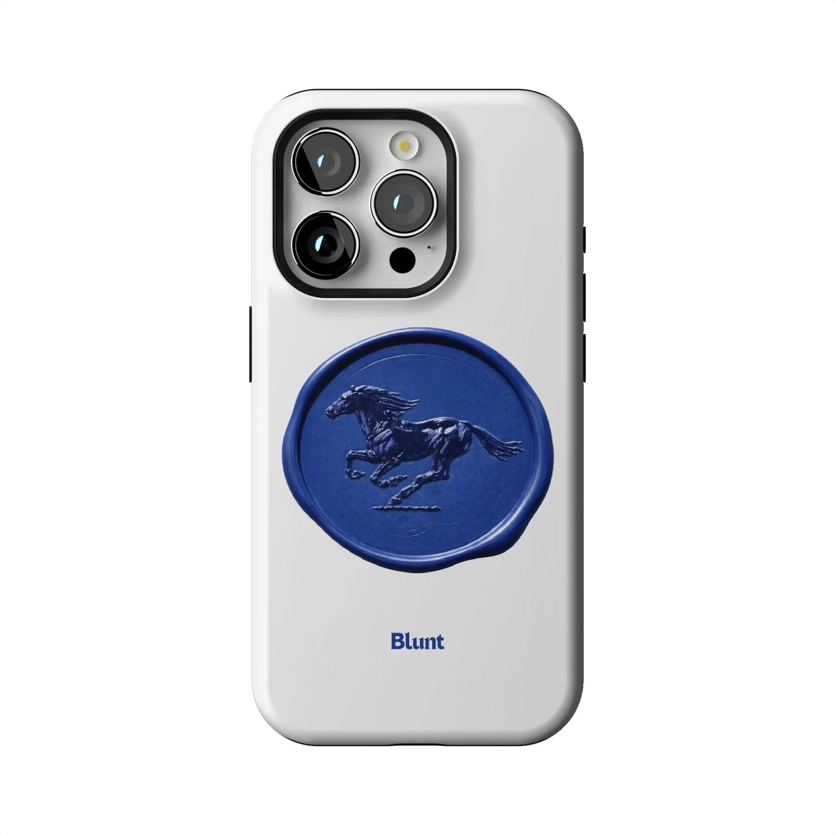 Blue Neigh iPhone Case