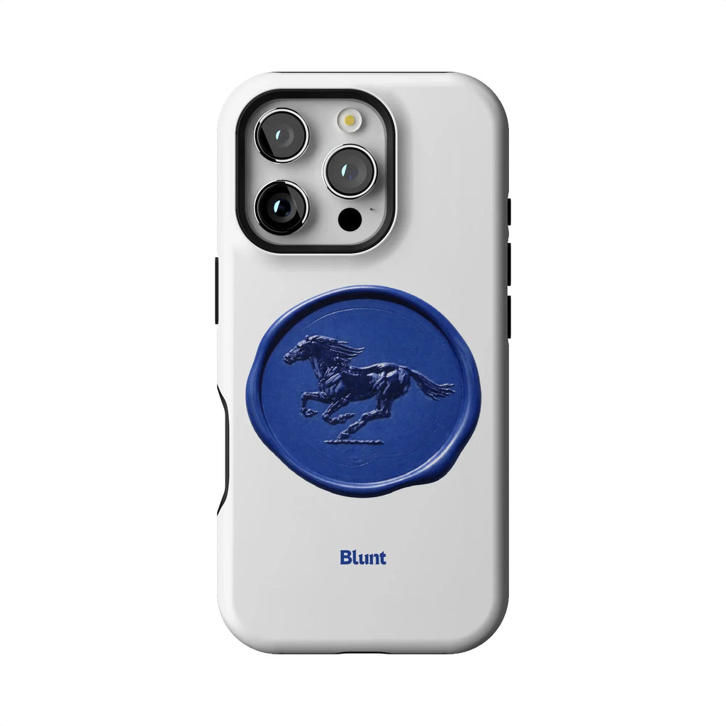 Blue Neigh iPhone Case