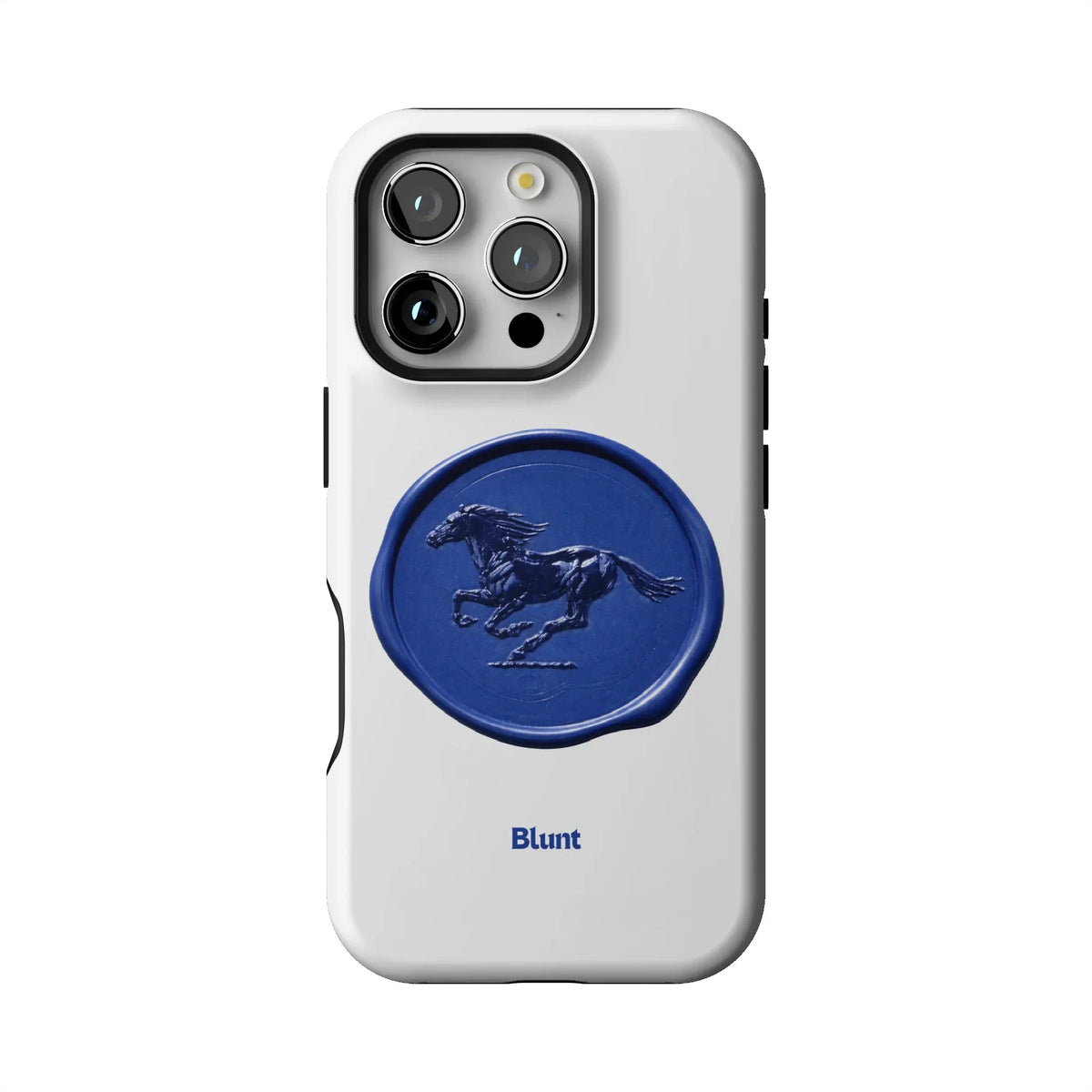 Blue Neigh iPhone Case