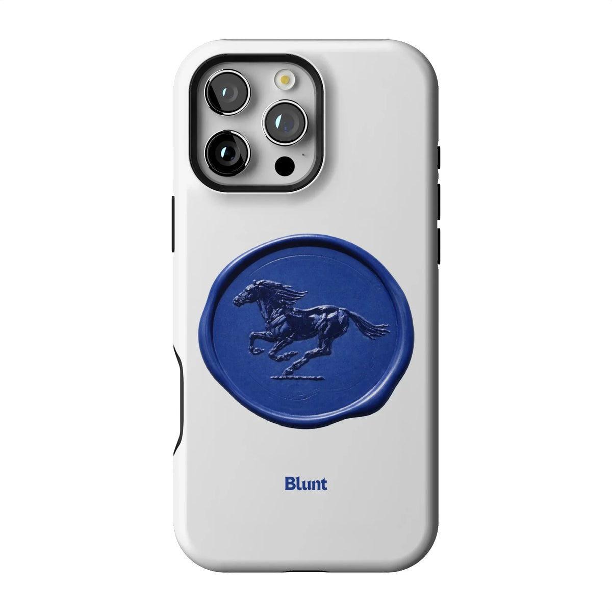 Blue Neigh iPhone Case