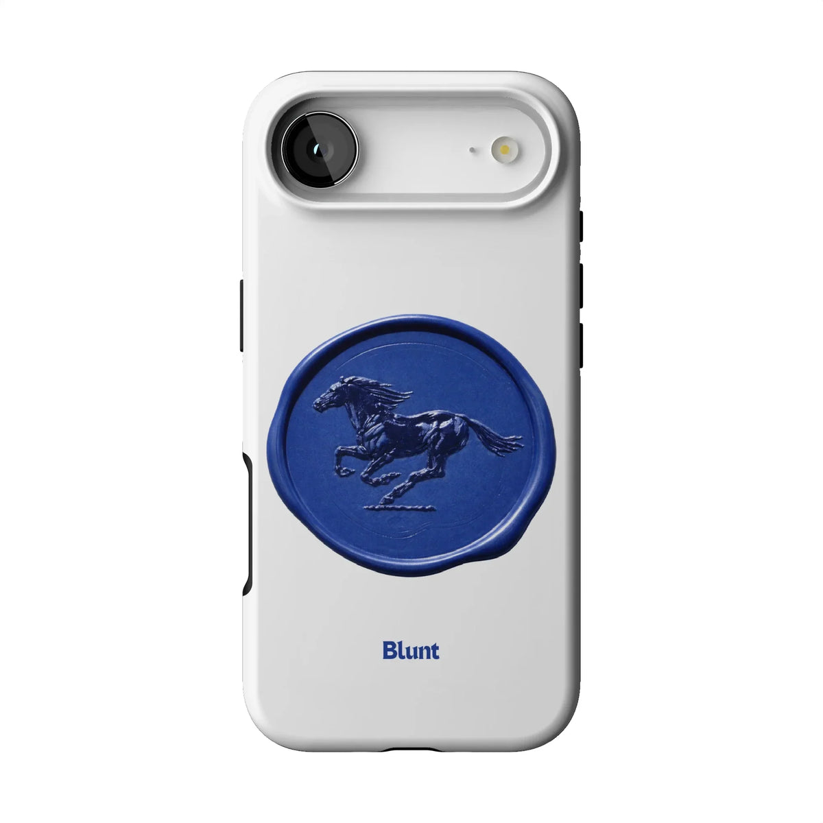 Blue Neigh iPhone Case