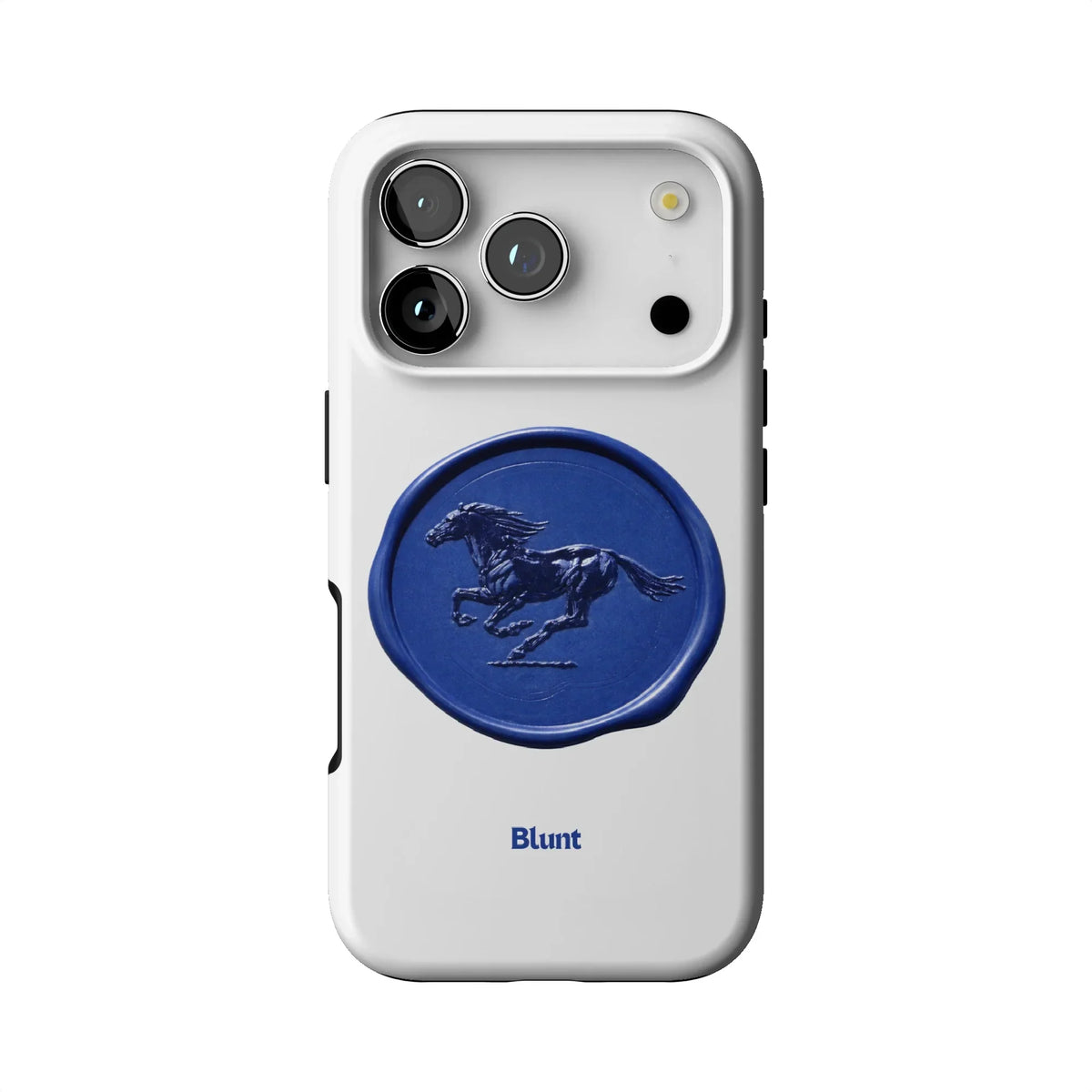 Blue Neigh iPhone Case