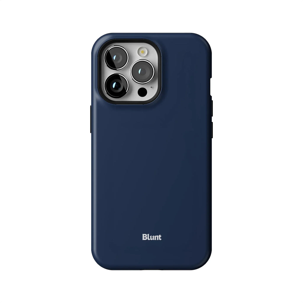 Navy Ink iPhone Case