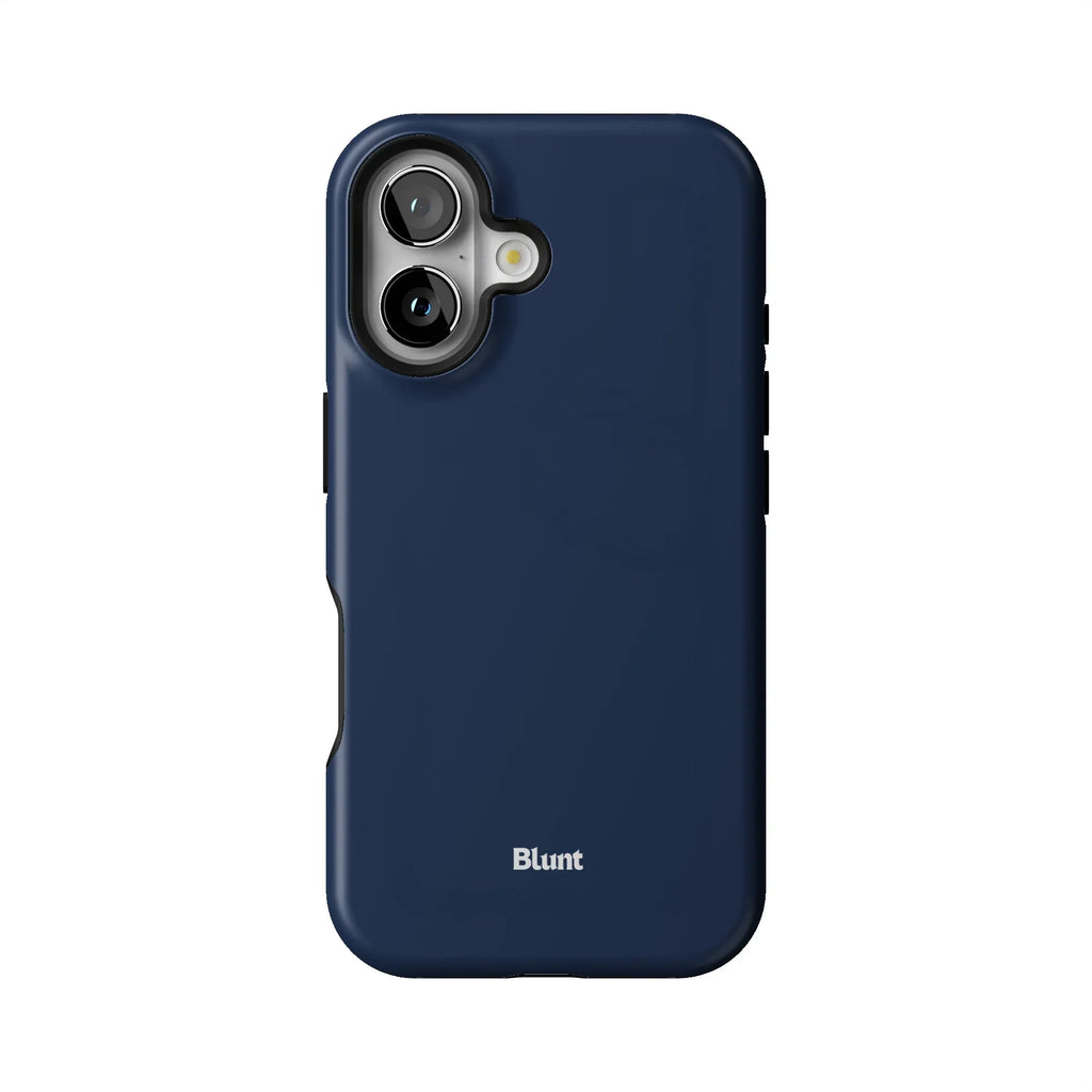 Navy Ink iPhone Case