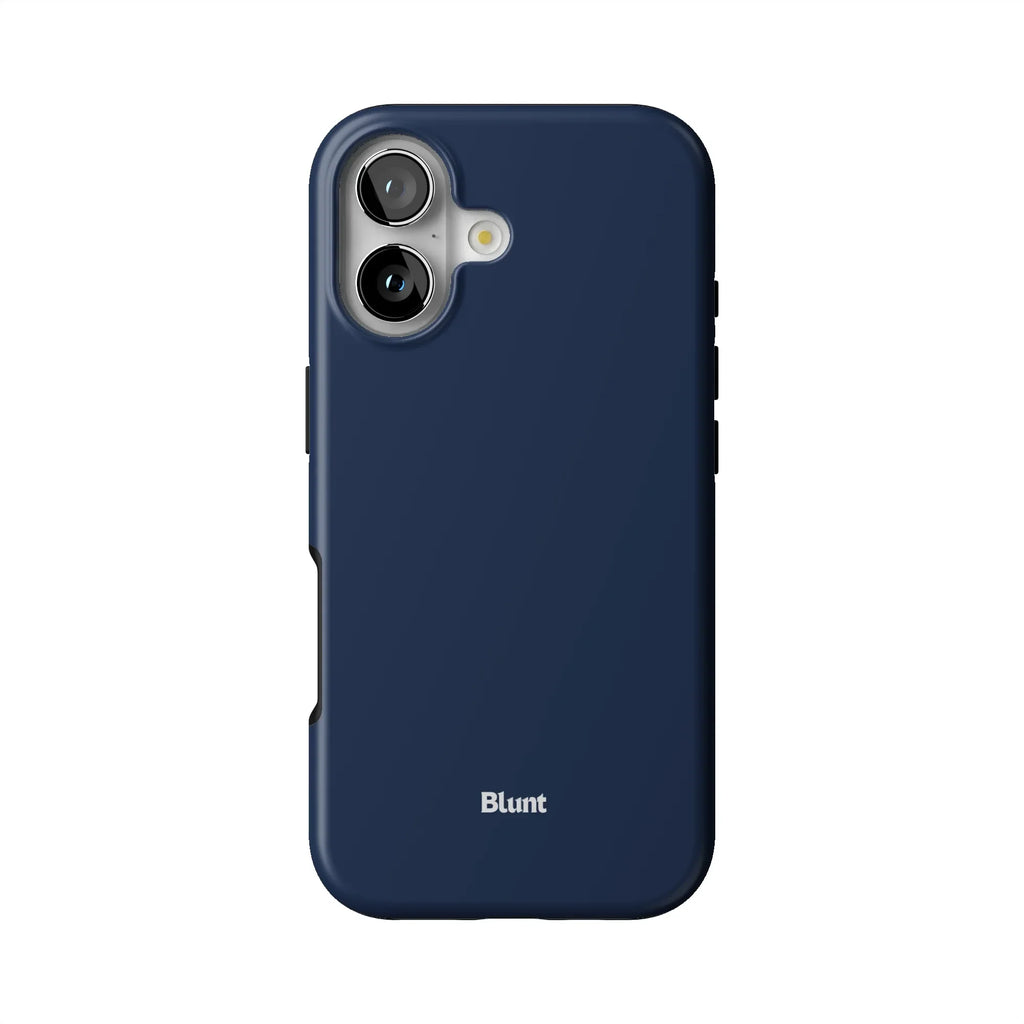 Navy Ink iPhone Case
