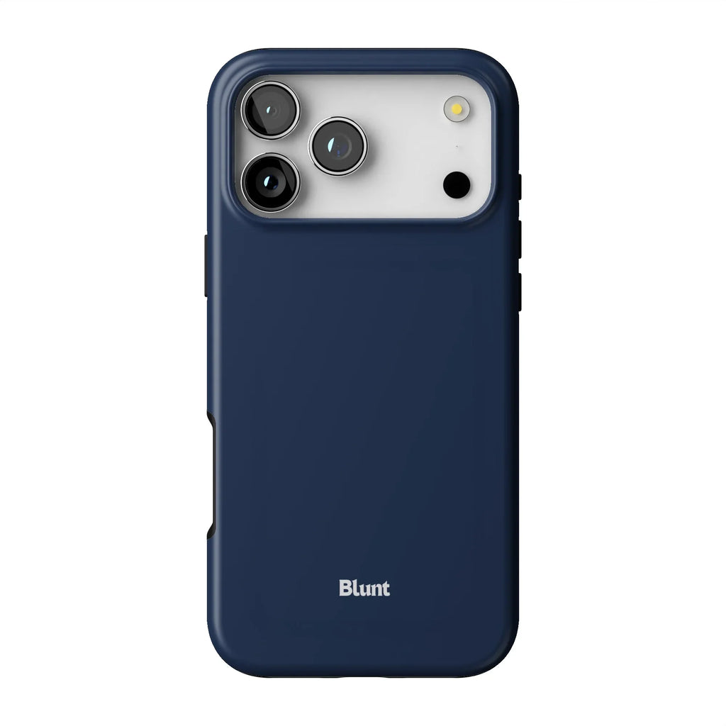 Navy Ink iPhone Case