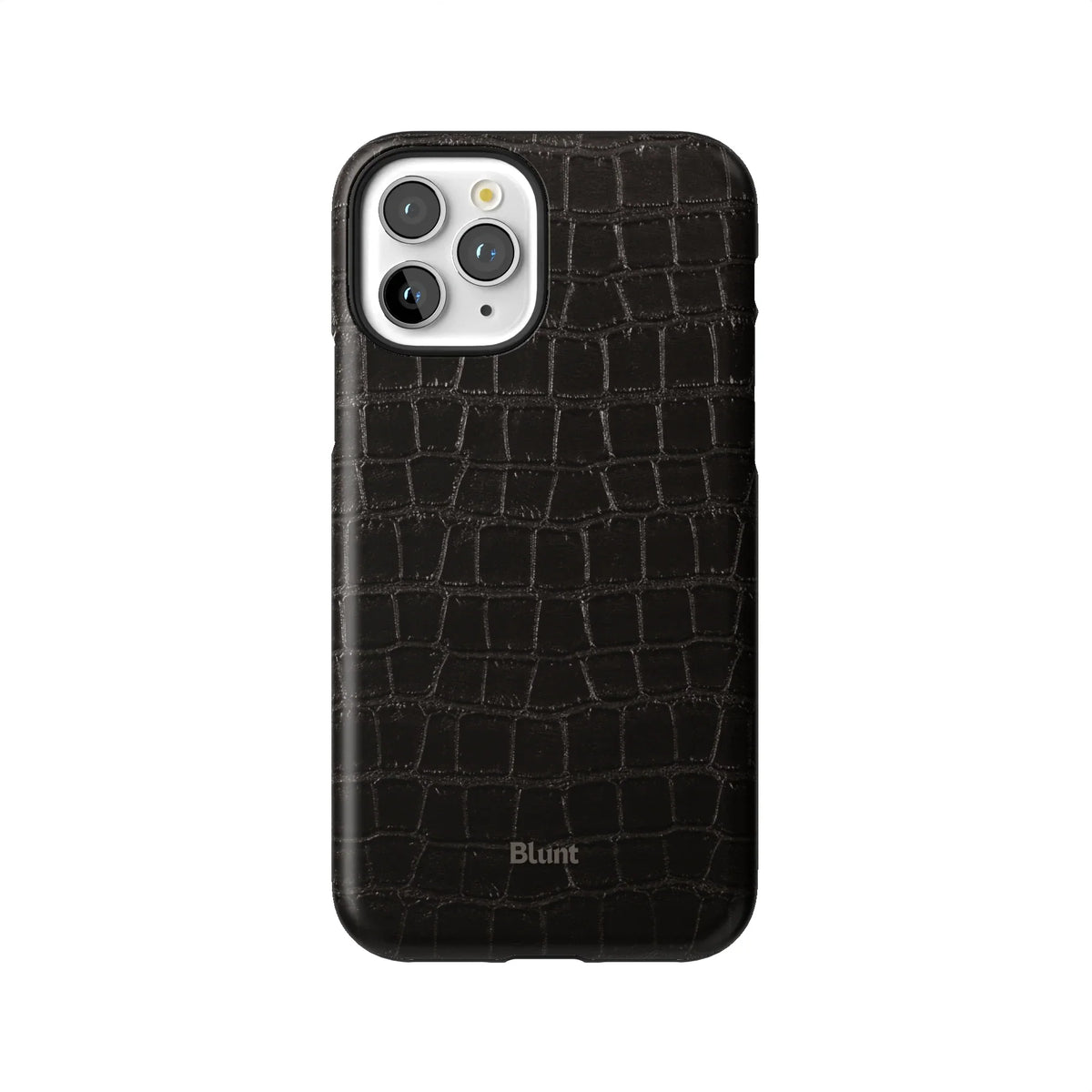 Onyx Croc iPhone Case
