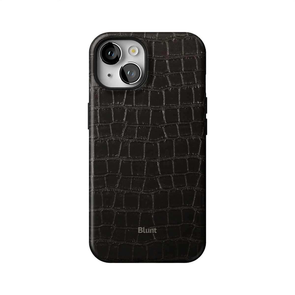 Onyx Croc iPhone Case