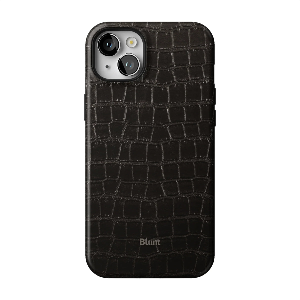 Onyx Croc iPhone Case