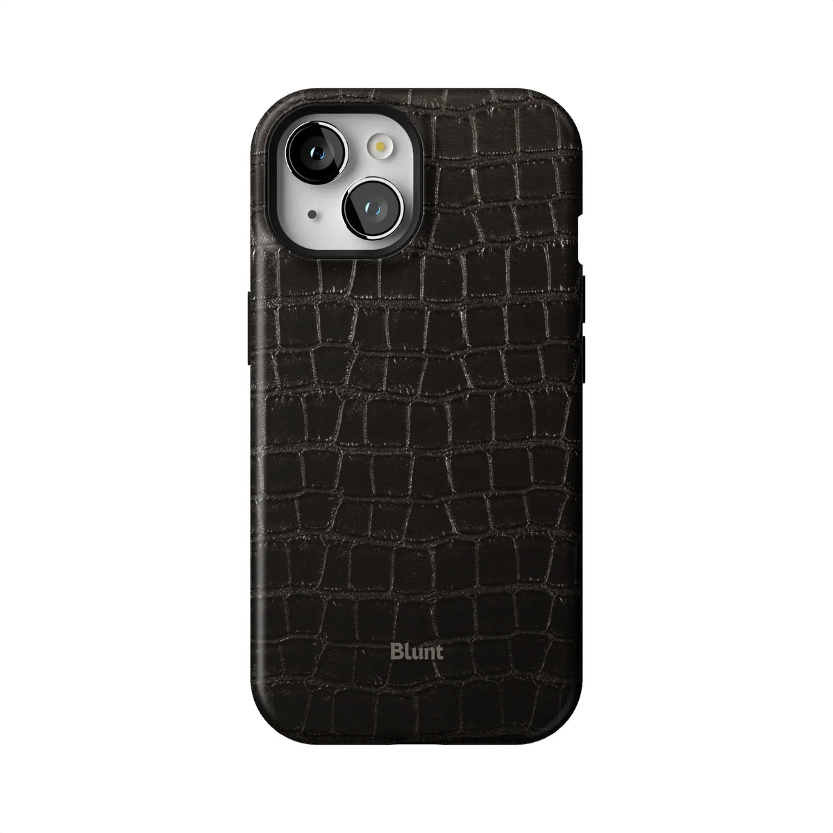 Onyx Croc iPhone Case