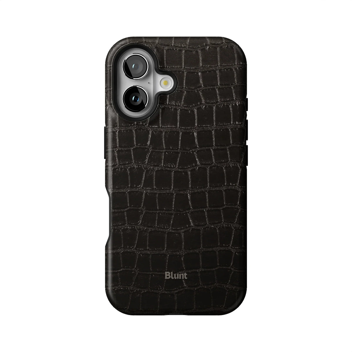 Onyx Croc iPhone Case