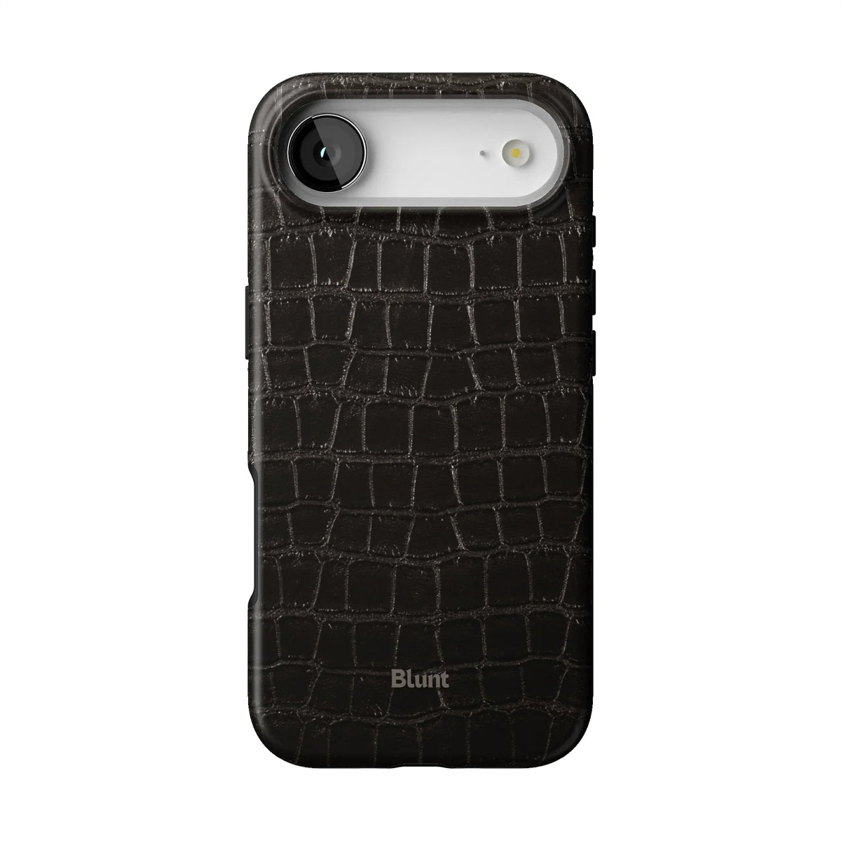 Onyx Croc iPhone Case